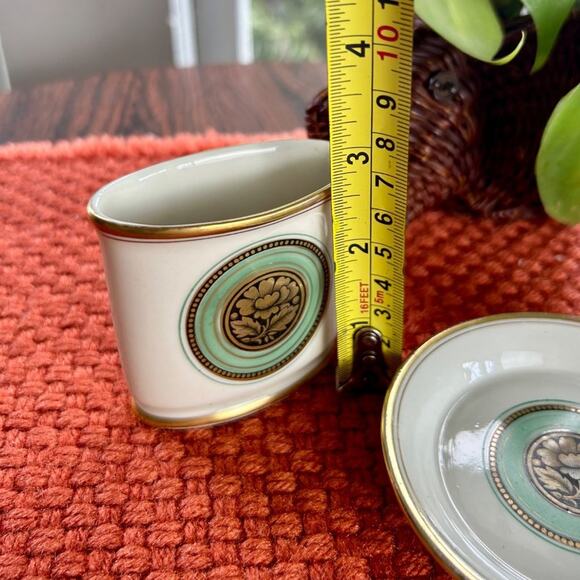 Vintage MCM Eschenbach Bavaria Toothpick Holder and Side Plate - Picture 11 of 12